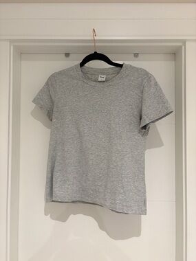 Classic Gray TNA Crewneck T-Shirt